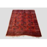 Ersari Turkmen gulli-gul carpet, north east Afghanistan, circa 1940s-50s, 9ft. 11in. x 8ft. 3in. 3.
