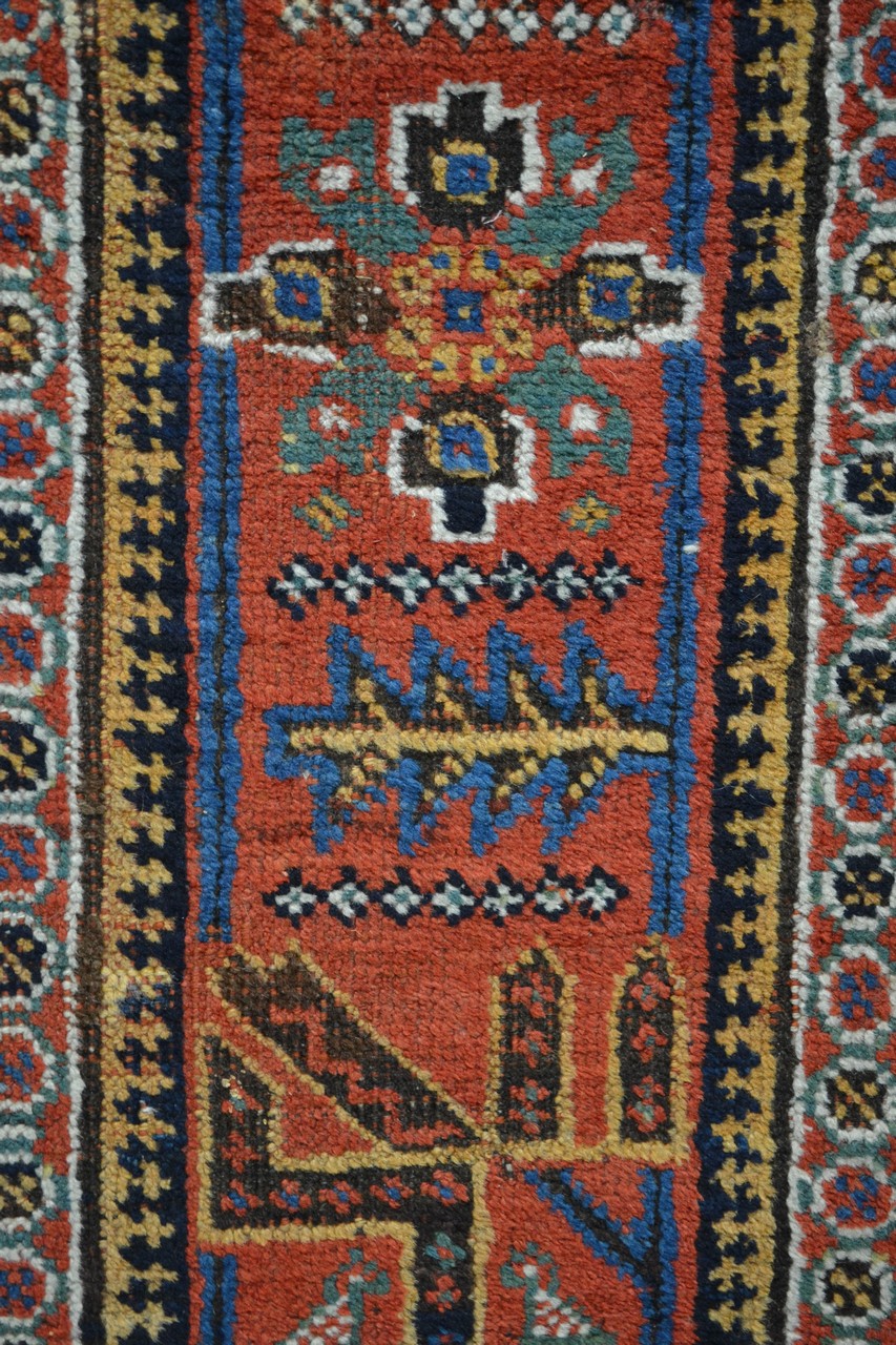 Good Afshar boteh rug, Kerman area, south west Persia, late 19th century, 8ft. 10in. x 5ft. 1in. 2. - Image 10 of 13