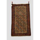 Baluchi camel field rug, Khorasan, north east Persia, early 20th century, 4ft. 5in. x 2ft. 7in. 1.