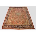 Mahal carpet, north west Persia, mid-20th century, 13ft. 6in. x 10ft. 8in. 4.12m. x 3.25m. Note