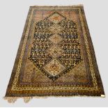 Qashqa’i carpet, Fars, south west Persia, early 20th century, 10ft. 8in. x 6ft. 3.25m. x 1.83m.