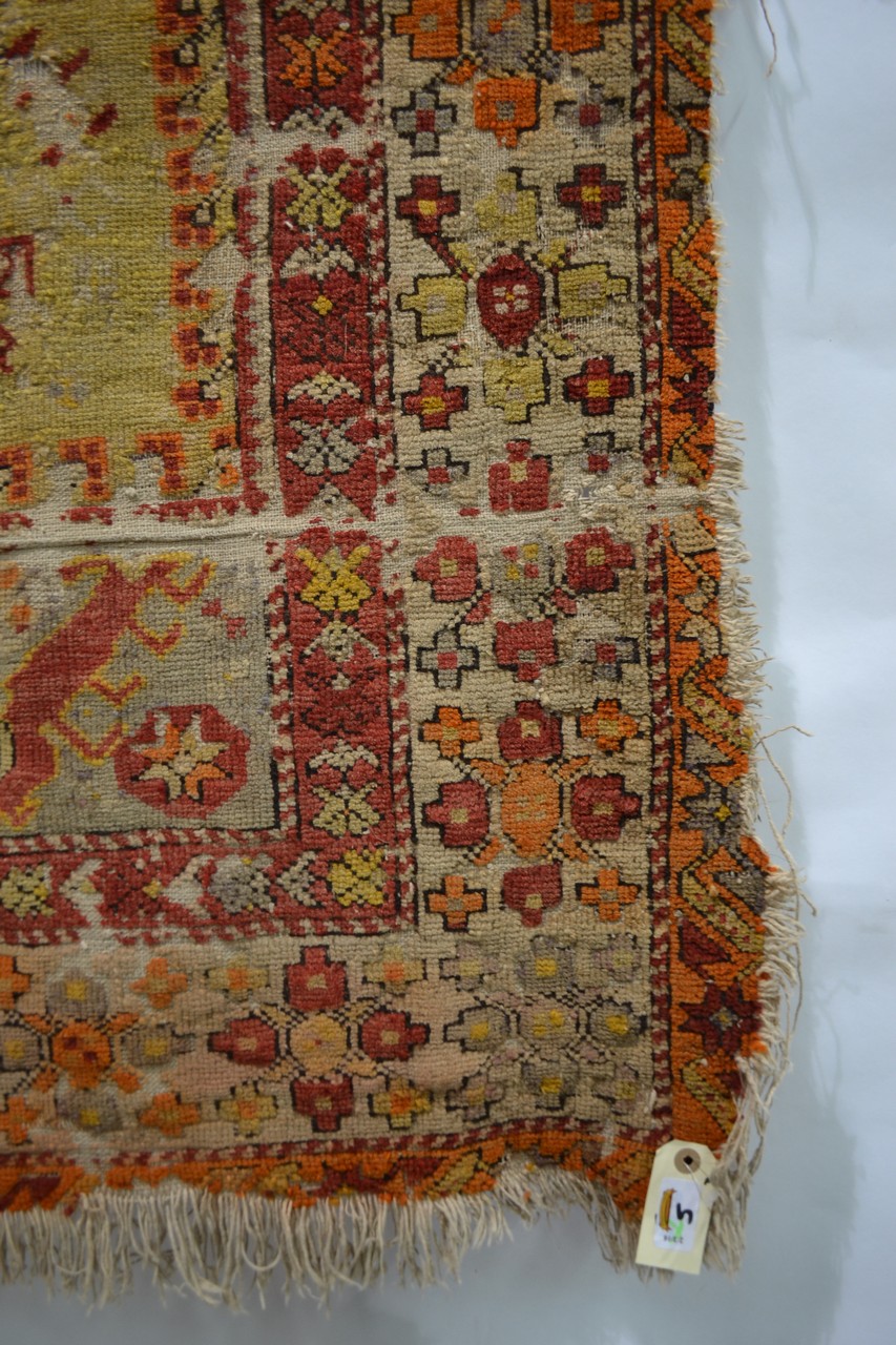 Uzbek felt rug, Uzbekistan, first half 20th century, 8ft. 4in. x 5ft. 6in. 2.54m. x 1.68m. Small - Image 10 of 12