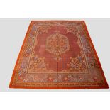 Ushak ‘Waterloo Turkey’ carpet, west Anatolia, early 20th century, 12ft. 11in. x 10ft. 3.94m. x 3.
