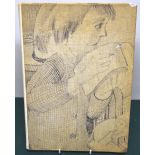 A printed book of drawings of Stanley Spencer, published 1964 Lion and Unicorn press limited