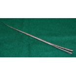 A George III silver surgical probe. 9in (23cm). Makers Phipps and Robinson of London, 1799.