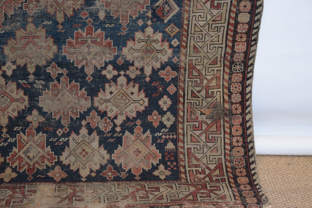Group of four rugs comprising: Shirvan long rug, south east Caucasus, early 20th century, 9ft. - Image 38 of 41