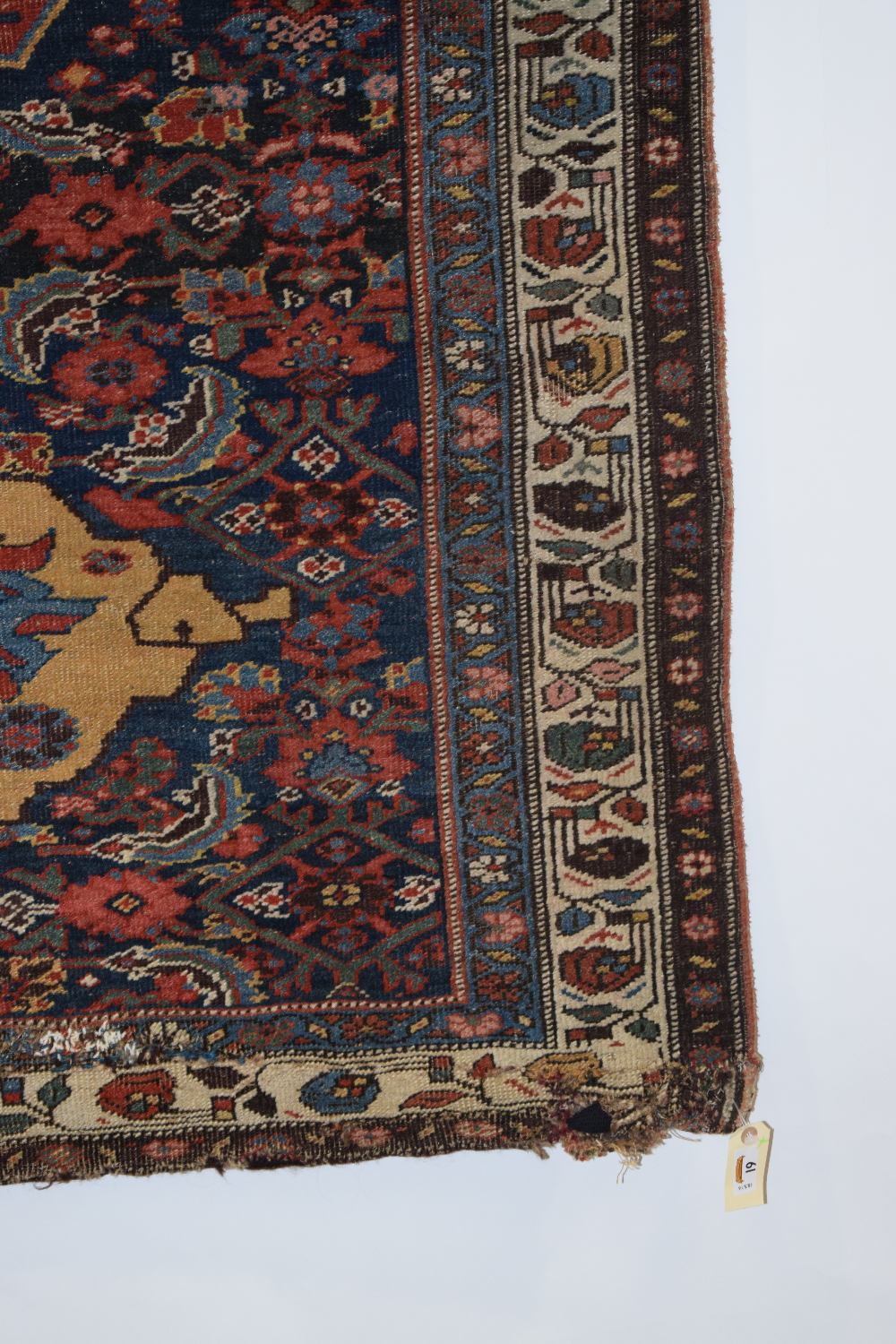 Bijar rug, north west Persia, circa 1920s, 6ft. 7in. x 4ft. 2.01m. x 1.22m. Overall wear; crude - Image 2 of 12