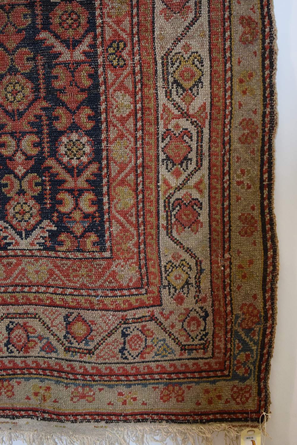 Two Hamadan rugs, north west Persia, circa 1920s-30s, the first with vertical floral stripes and - Image 12 of 18