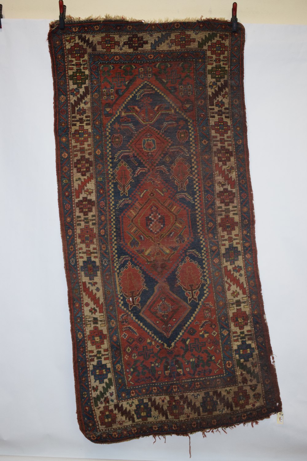 Group of four rugs comprising: Shirvan long rug, south east Caucasus, early 20th century, 9ft. - Image 22 of 41