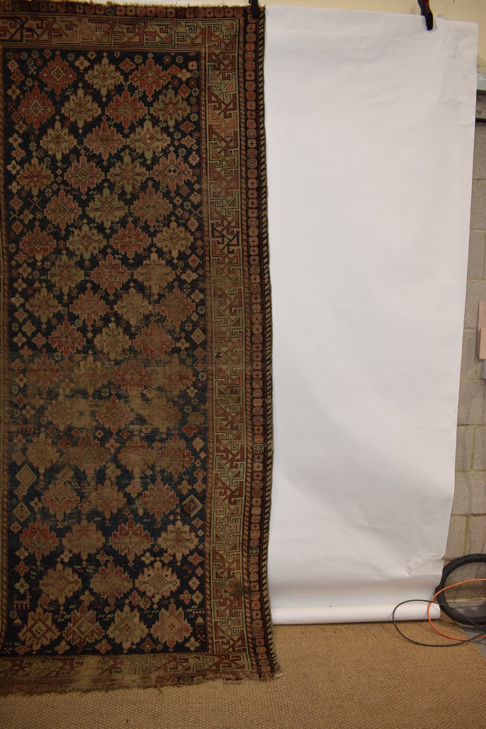 Group of four rugs comprising: Shirvan long rug, south east Caucasus, early 20th century, 9ft. - Image 33 of 41
