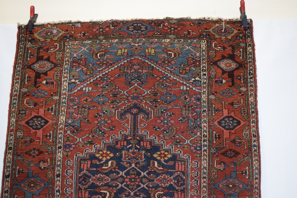 Hamadan rug, Bijar area, north west Persia, circa 1920s; 6ft. 5in. x 4ft. 5in. 1.96m. x 1.35m. - Image 6 of 8