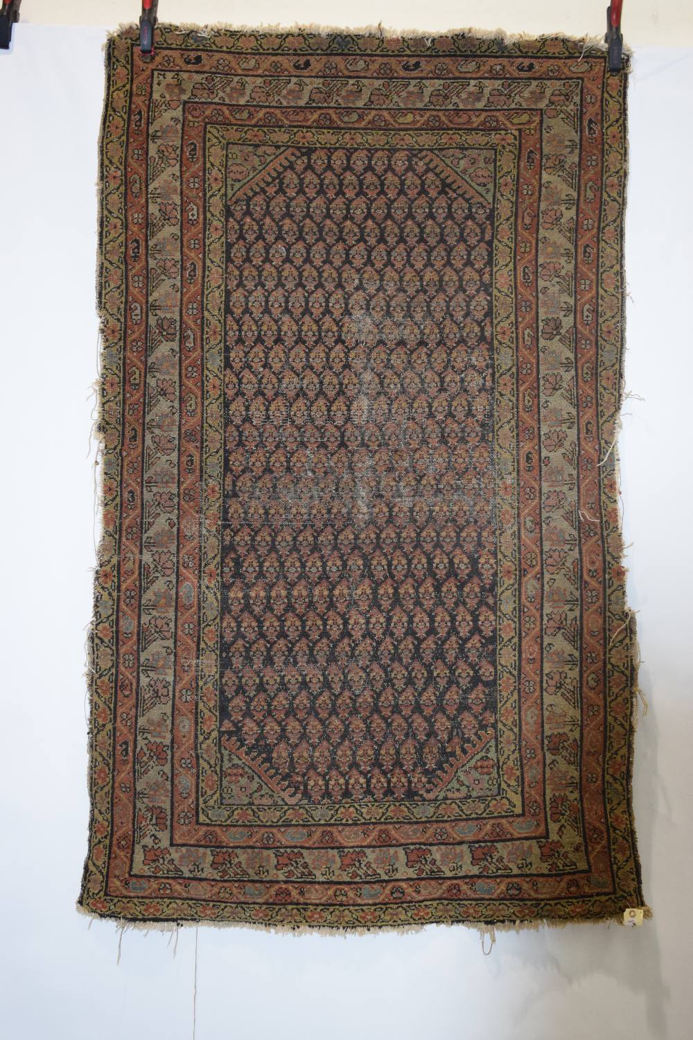 Two Hamadan rugs, north west Persia, circa 1920s-30s, the first with vertical floral stripes and - Image 10 of 18