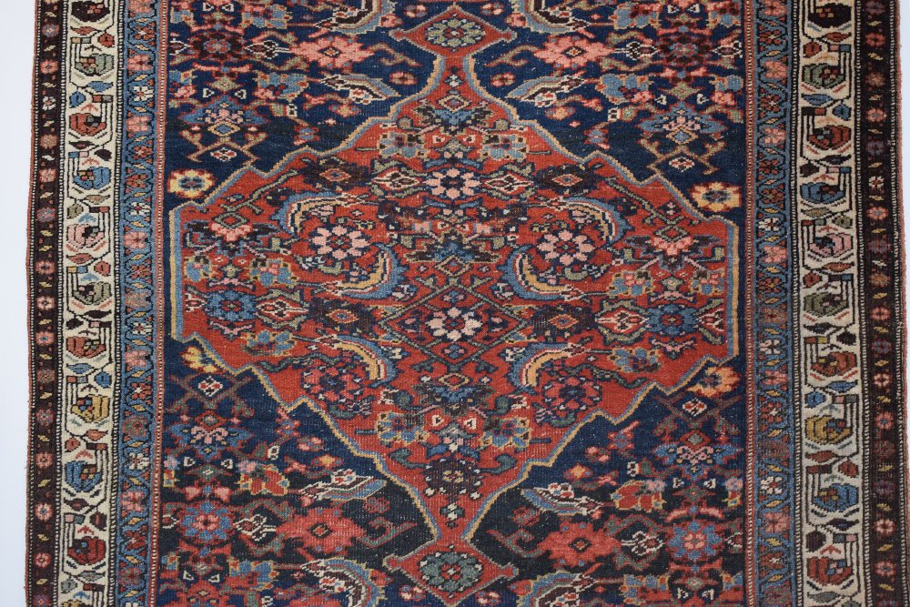 Bijar rug, north west Persia, circa 1920s, 6ft. 7in. x 4ft. 2.01m. x 1.22m. Overall wear; crude - Image 4 of 12