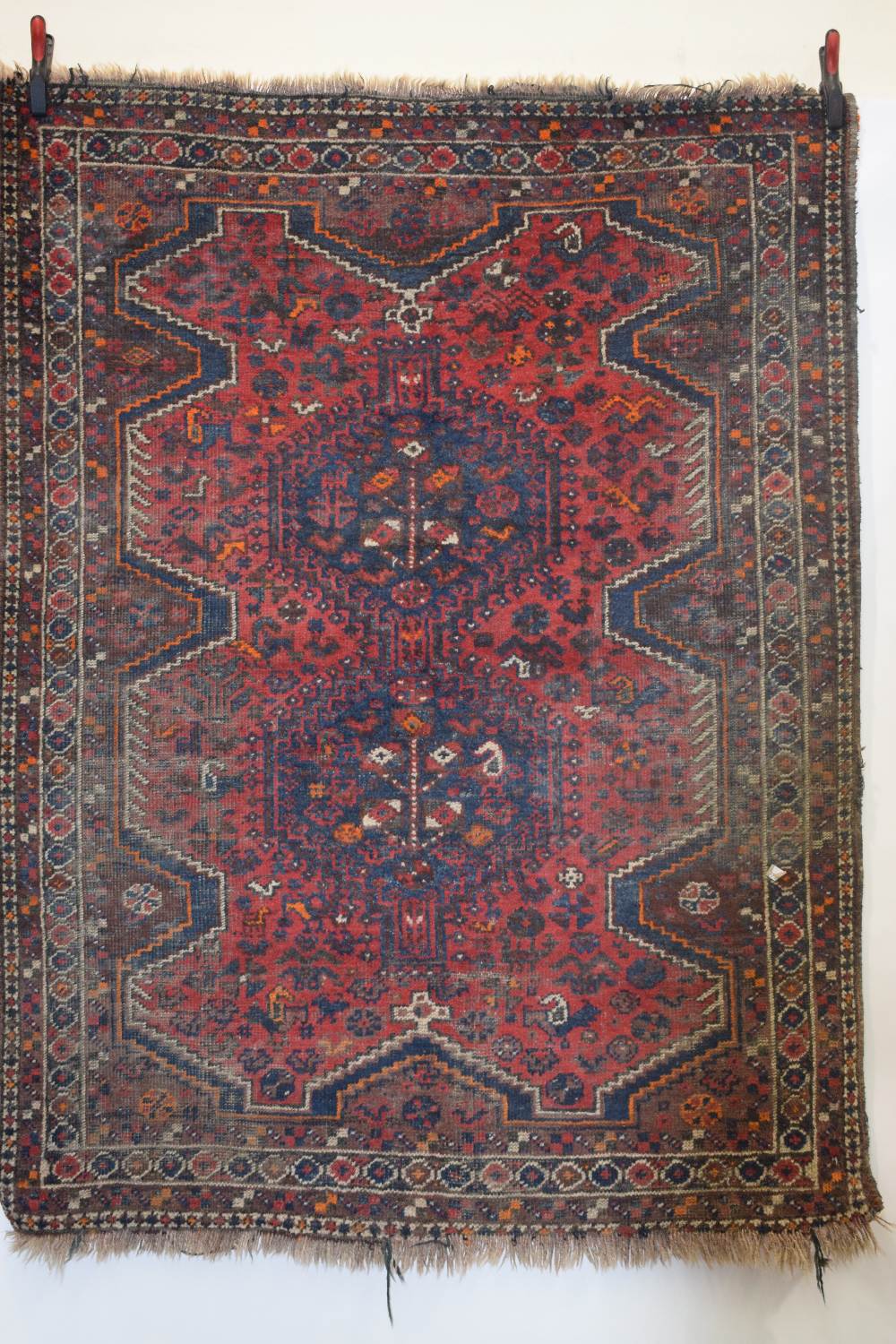 Group of four rugs comprising: Shirvan long rug, south east Caucasus, early 20th century, 9ft. - Image 12 of 41