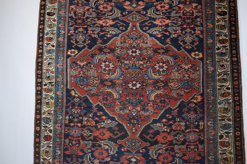 Bijar rug, north west Persia, circa 1920s, 6ft. 7in. x 4ft. 2.01m. x 1.22m. Overall wear; crude - Image 9 of 12