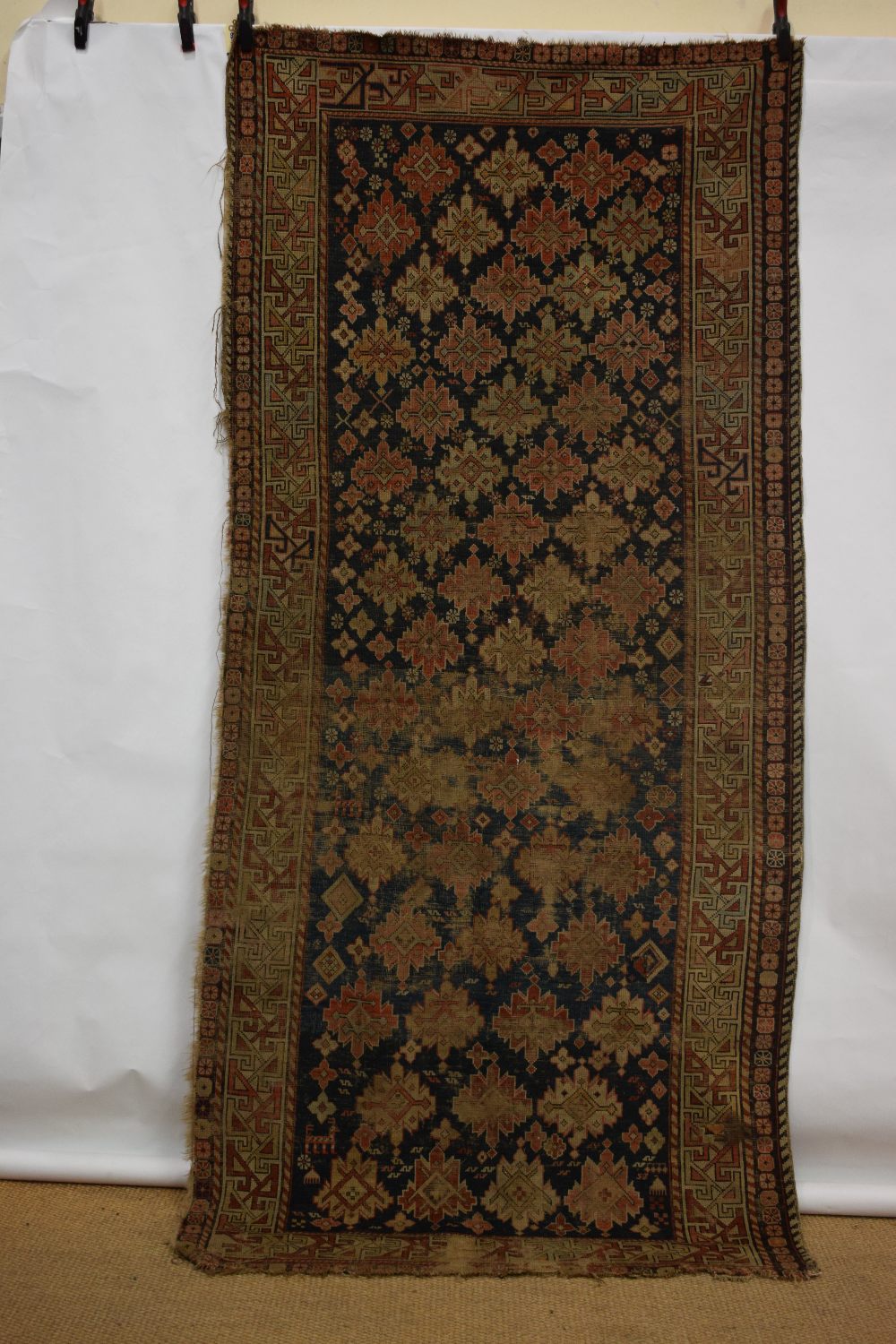 Group of four rugs comprising: Shirvan long rug, south east Caucasus, early 20th century, 9ft. - Image 31 of 41