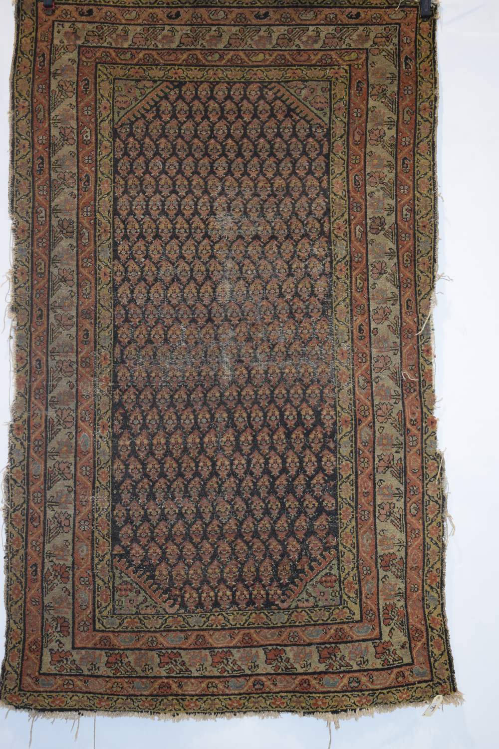 Two Hamadan rugs, north west Persia, circa 1920s-30s, the first with vertical floral stripes and - Image 8 of 18