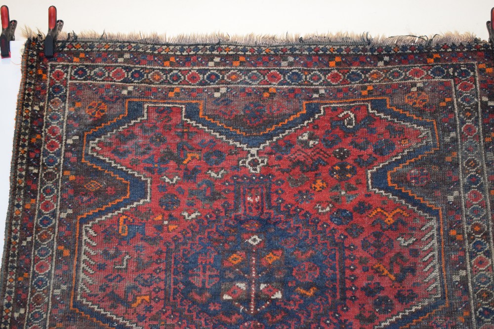Group of four rugs comprising: Shirvan long rug, south east Caucasus, early 20th century, 9ft. - Image 19 of 41