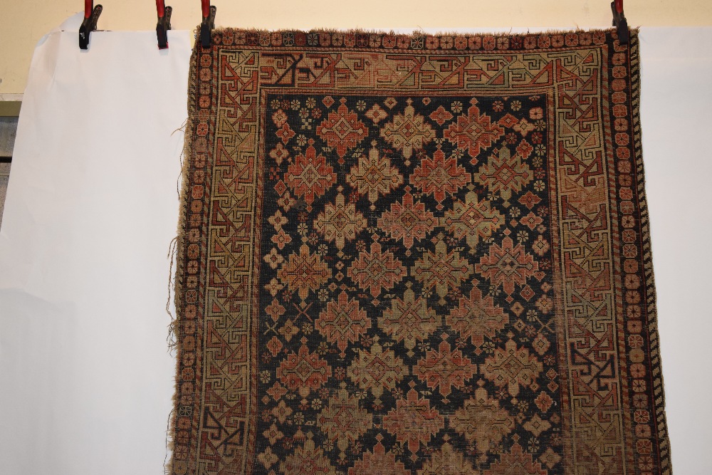 Group of four rugs comprising: Shirvan long rug, south east Caucasus, early 20th century, 9ft. - Image 34 of 41