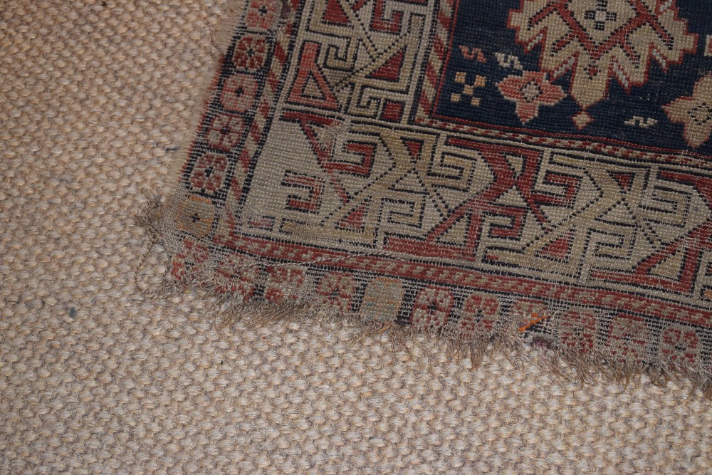 Group of four rugs comprising: Shirvan long rug, south east Caucasus, early 20th century, 9ft. - Image 40 of 41