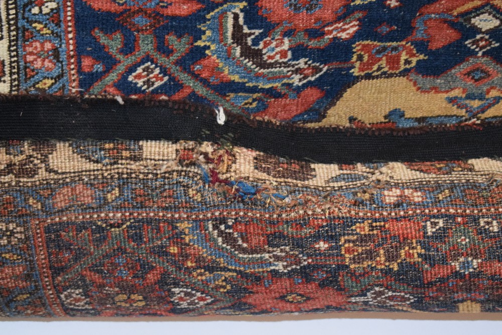 Bijar rug, north west Persia, circa 1920s, 6ft. 7in. x 4ft. 2.01m. x 1.22m. Overall wear; crude - Image 12 of 12