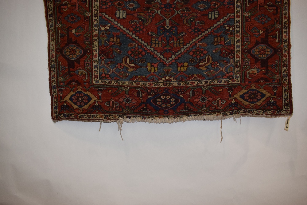 Hamadan rug, Bijar area, north west Persia, circa 1920s; 6ft. 5in. x 4ft. 5in. 1.96m. x 1.35m. - Image 7 of 8