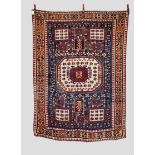 Exceptional Karachov Kazak rug, south west Caucasus, last quarter 19th century, 7ft. 9in. x 5ft.