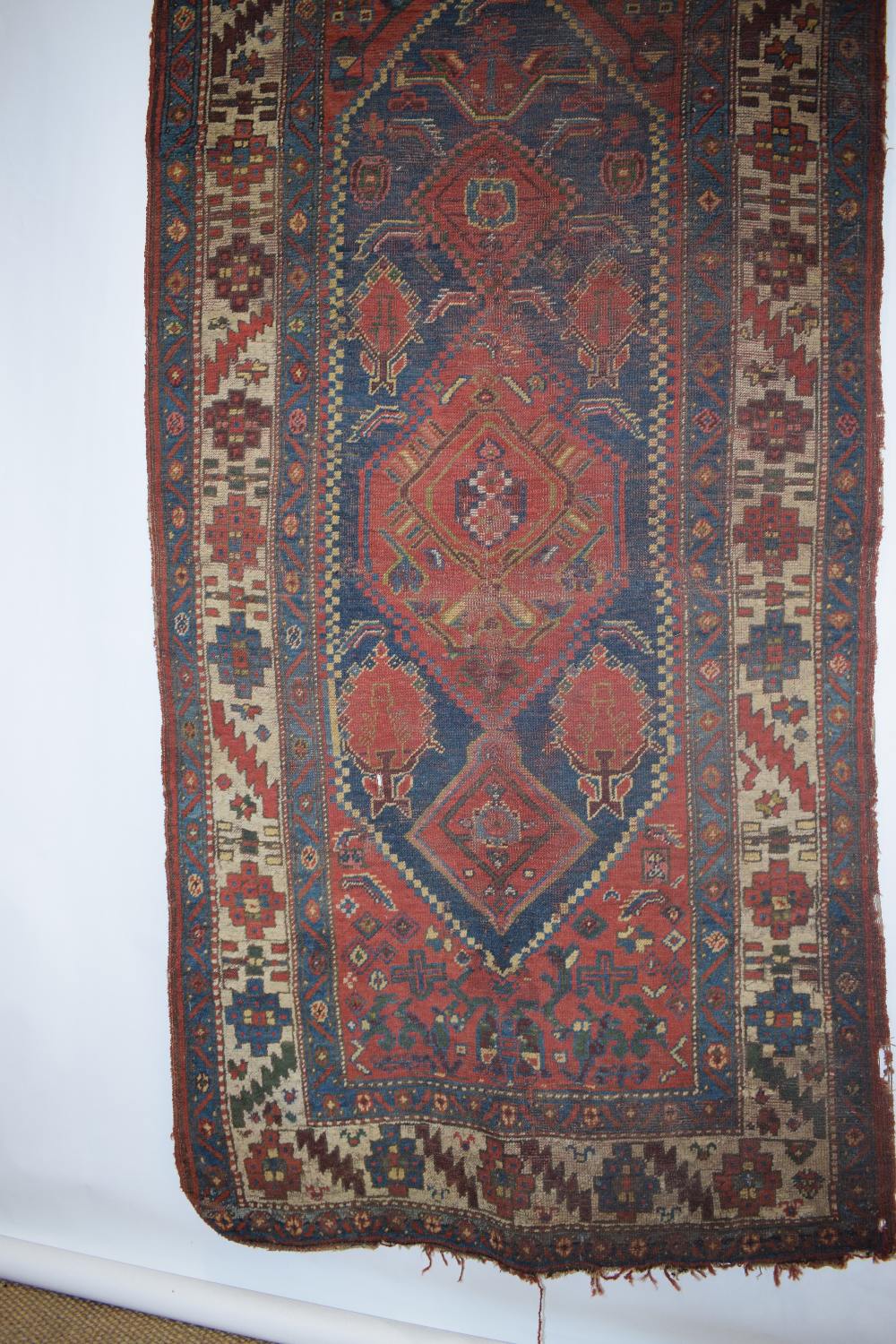 Group of four rugs comprising: Shirvan long rug, south east Caucasus, early 20th century, 9ft. - Image 26 of 41