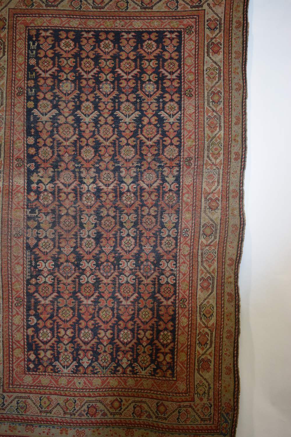 Two Hamadan rugs, north west Persia, circa 1920s-30s, the first with vertical floral stripes and - Image 15 of 18