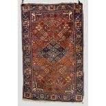 Good Joshaghan rug, north west Persia, circa 1920s, 6ft. 7in. x 4ft. 3in. 2.01m. x 1.30m. Some