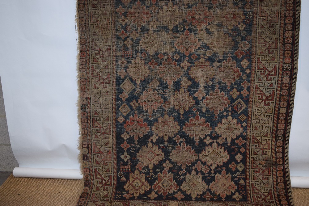 Group of four rugs comprising: Shirvan long rug, south east Caucasus, early 20th century, 9ft. - Image 36 of 41