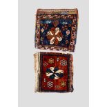 Two enchanting chantehs (vanity bags), south west Persia, last quarter 19th century, each with