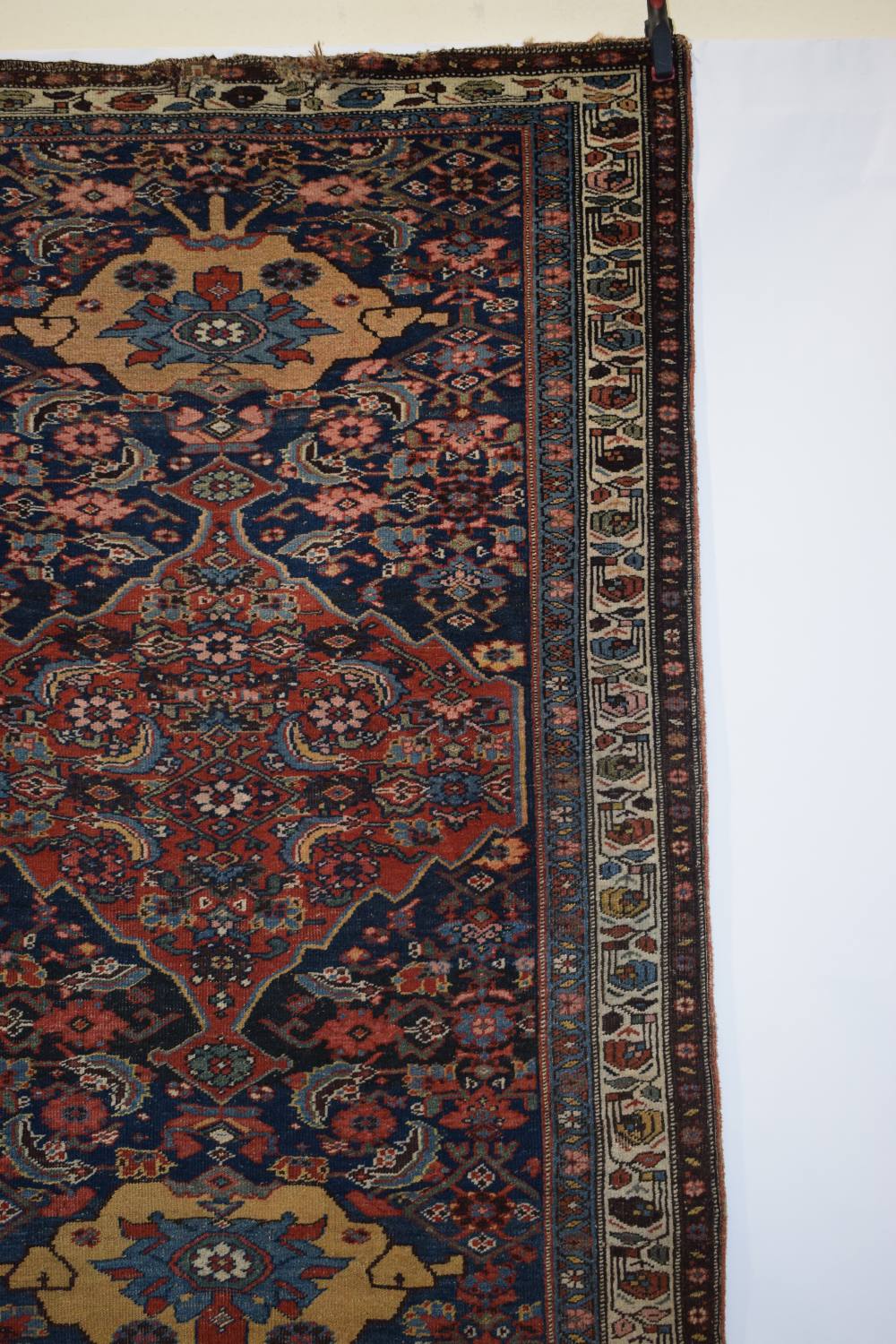Bijar rug, north west Persia, circa 1920s, 6ft. 7in. x 4ft. 2.01m. x 1.22m. Overall wear; crude - Image 3 of 12