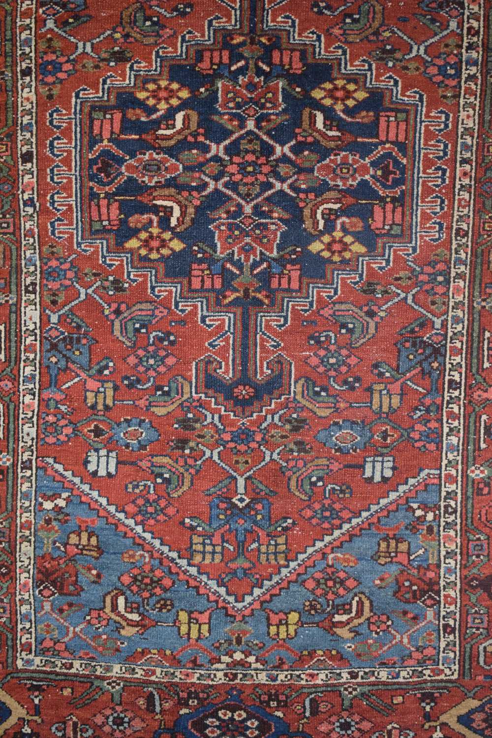 Hamadan rug, Bijar area, north west Persia, circa 1920s; 6ft. 5in. x 4ft. 5in. 1.96m. x 1.35m. - Image 4 of 8