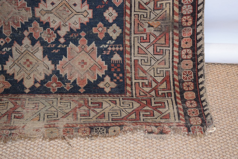 Group of four rugs comprising: Shirvan long rug, south east Caucasus, early 20th century, 9ft. - Image 32 of 41