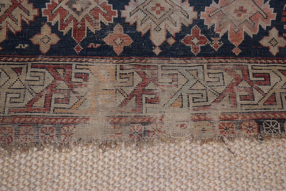 Group of four rugs comprising: Shirvan long rug, south east Caucasus, early 20th century, 9ft. - Image 39 of 41