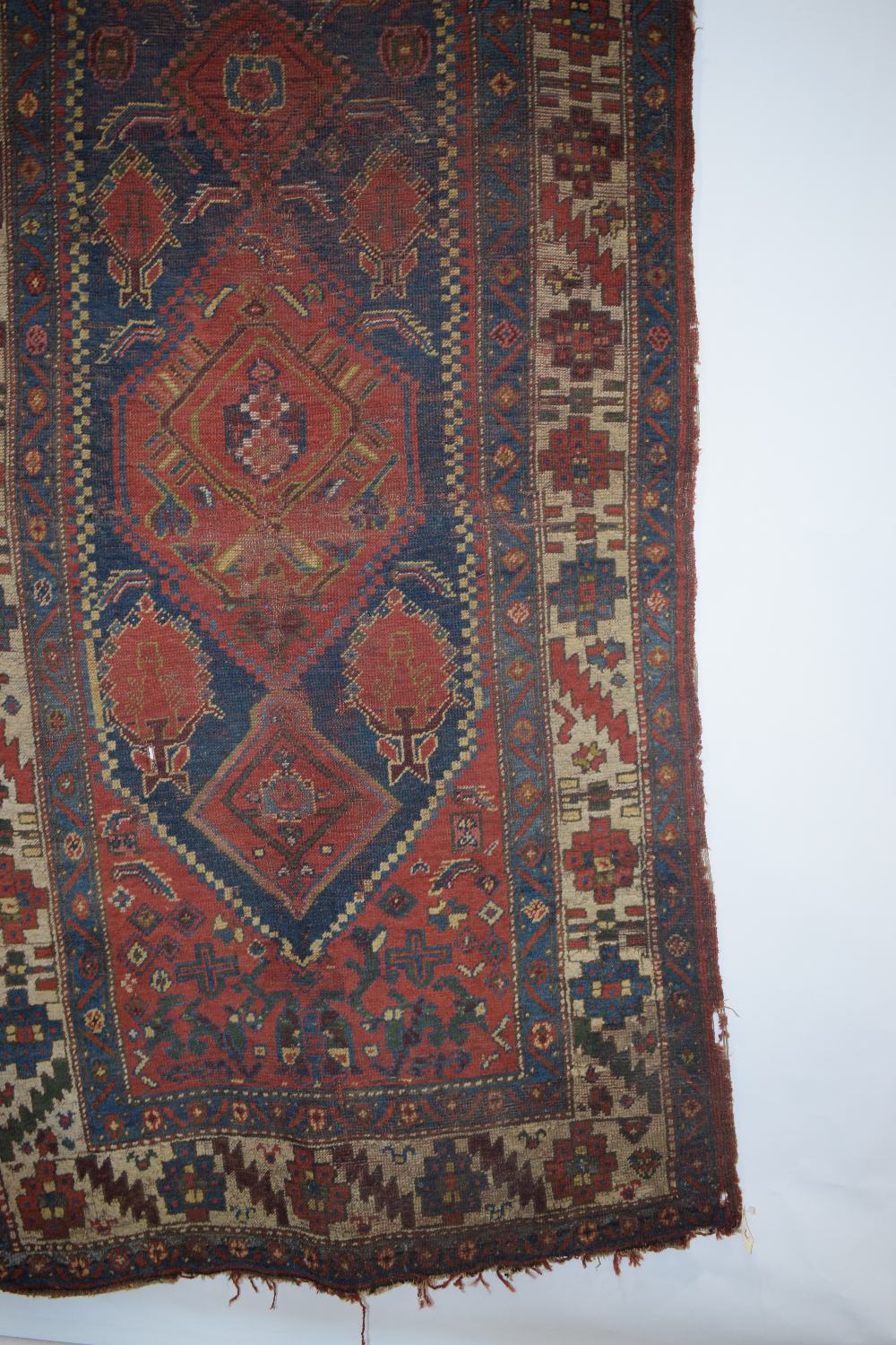 Group of four rugs comprising: Shirvan long rug, south east Caucasus, early 20th century, 9ft. - Image 24 of 41