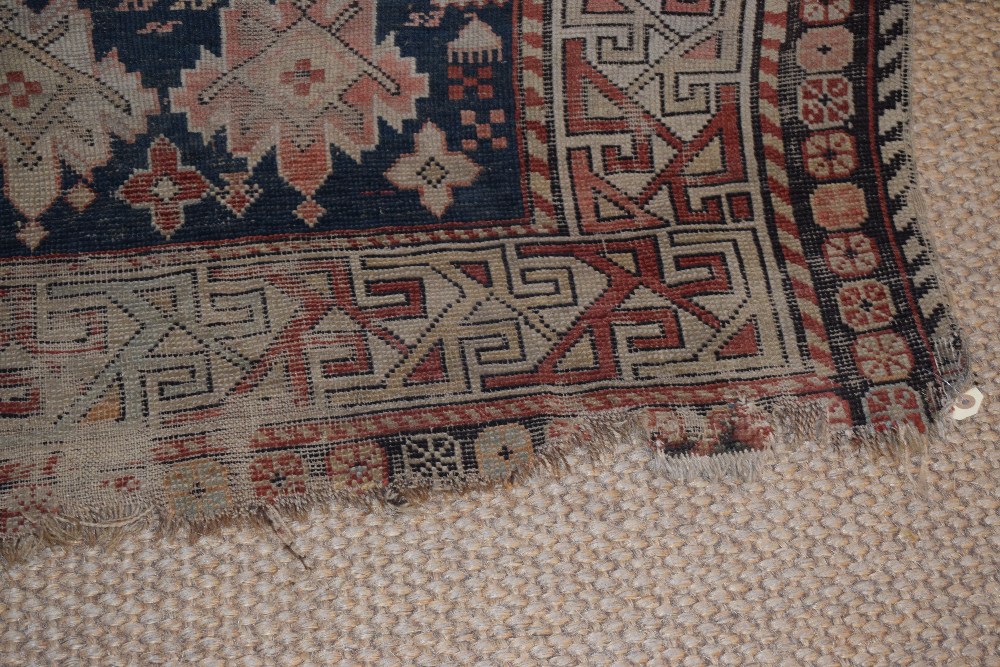 Group of four rugs comprising: Shirvan long rug, south east Caucasus, early 20th century, 9ft. - Image 41 of 41