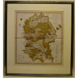 A New Map of the County of Wiltshire, divided into hundreds. By C. Smith, London 2nd Edition,