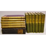 History of Ireland by Rev E.A. D'Alton in six volumes, published by the ?? Pub Co, The Strand, green