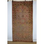 Good Khotan rug, Xinjiang, east Turkestan, late 19th/early 20th century, 8ft. 10in. x 4ft. 5in. 2.