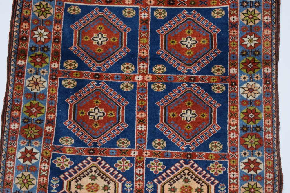 Yalameh compartment rug, south west Persia, circa 1930s; 4ft. 10in. x 3ft. 6in. 1.47m. x 1.07m. - Image 5 of 8