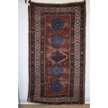 Kazak rug, south west Caucasus, late 19th/early 20th century, 8ft. 8in. x 4ft. 10in. 2.64m. x 1.47m.