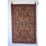 Attractive Mahal rug of all over design, north west Persia, mid-20th century, 6ft. 8in. x 4ft.
