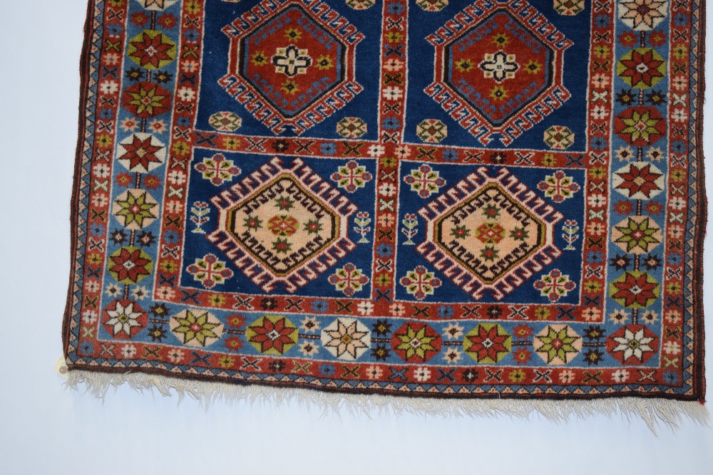 Yalameh compartment rug, south west Persia, circa 1930s; 4ft. 10in. x 3ft. 6in. 1.47m. x 1.07m. - Image 6 of 8
