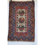 Tafresh ‘fruit bowl’ design rug, north central Persia, early 20th century, 4ft. 1in. x 2ft. 6in. 1.