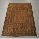 Khamseh carpet, Fars, south west Persia, early 20th century, 7ft. 7in. x 5ft. 6in. 2.31m. x 1.68m.