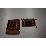 Two Jaf Kurd khorjins, north west Persia, early 20th century, the first 4ft. 5in. (opened) x 2ft.