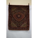 Attractive Malayer rug, north west Persia, circa 1920s, 4ft. 5in. X 3ft. 9in. 1.35m. X 1.14m.