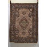 Pair of attractive Esfahan rugs, south west Persia, about 1920s-30s, 6ft. 6in. X 4ft. 8in. And